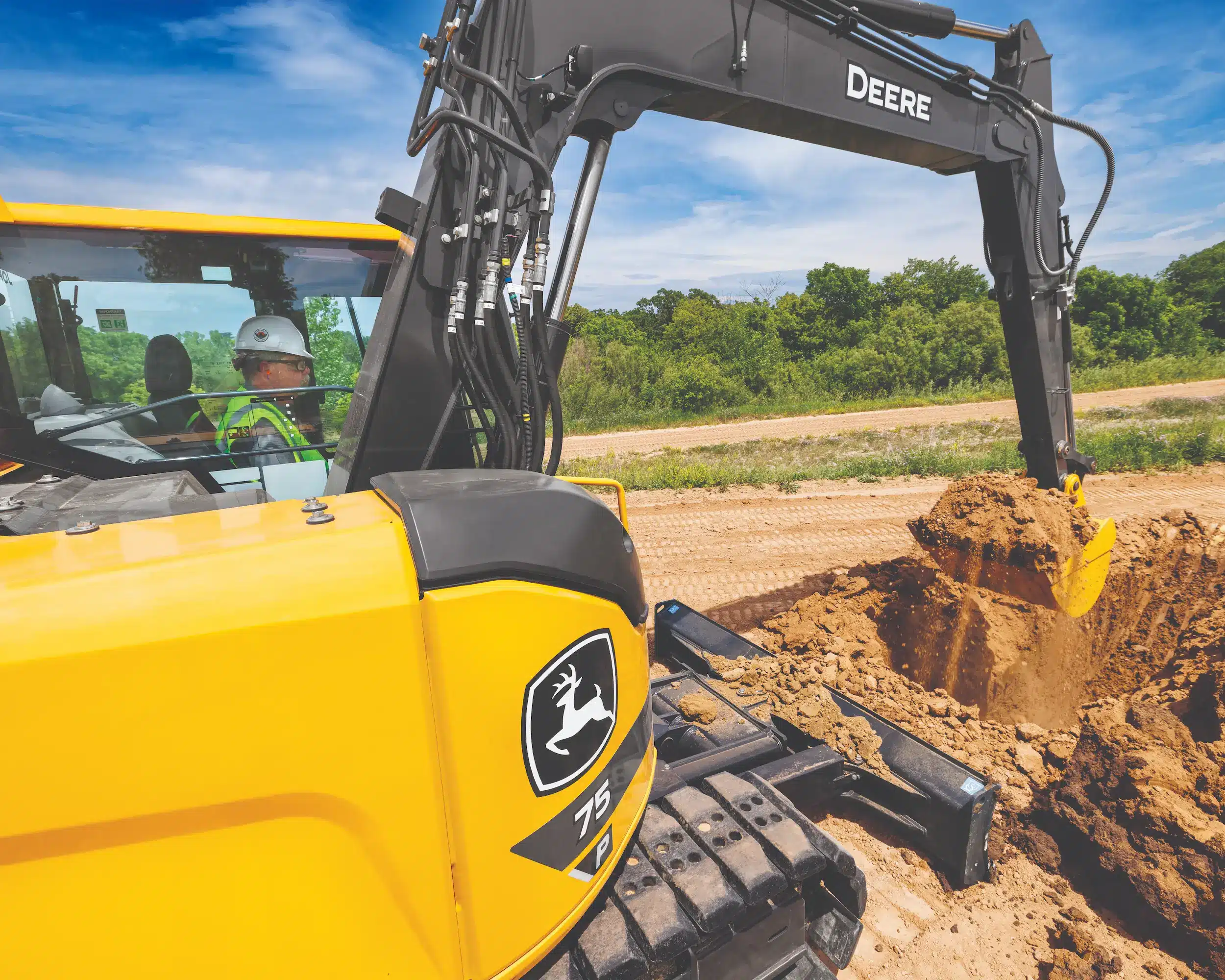 John Deere - 75 P-Tier Excavator
