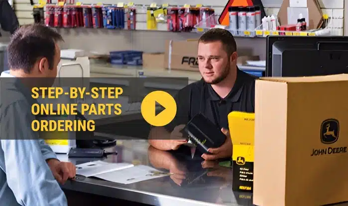 Step-by-step -- Online Parts Ordering
