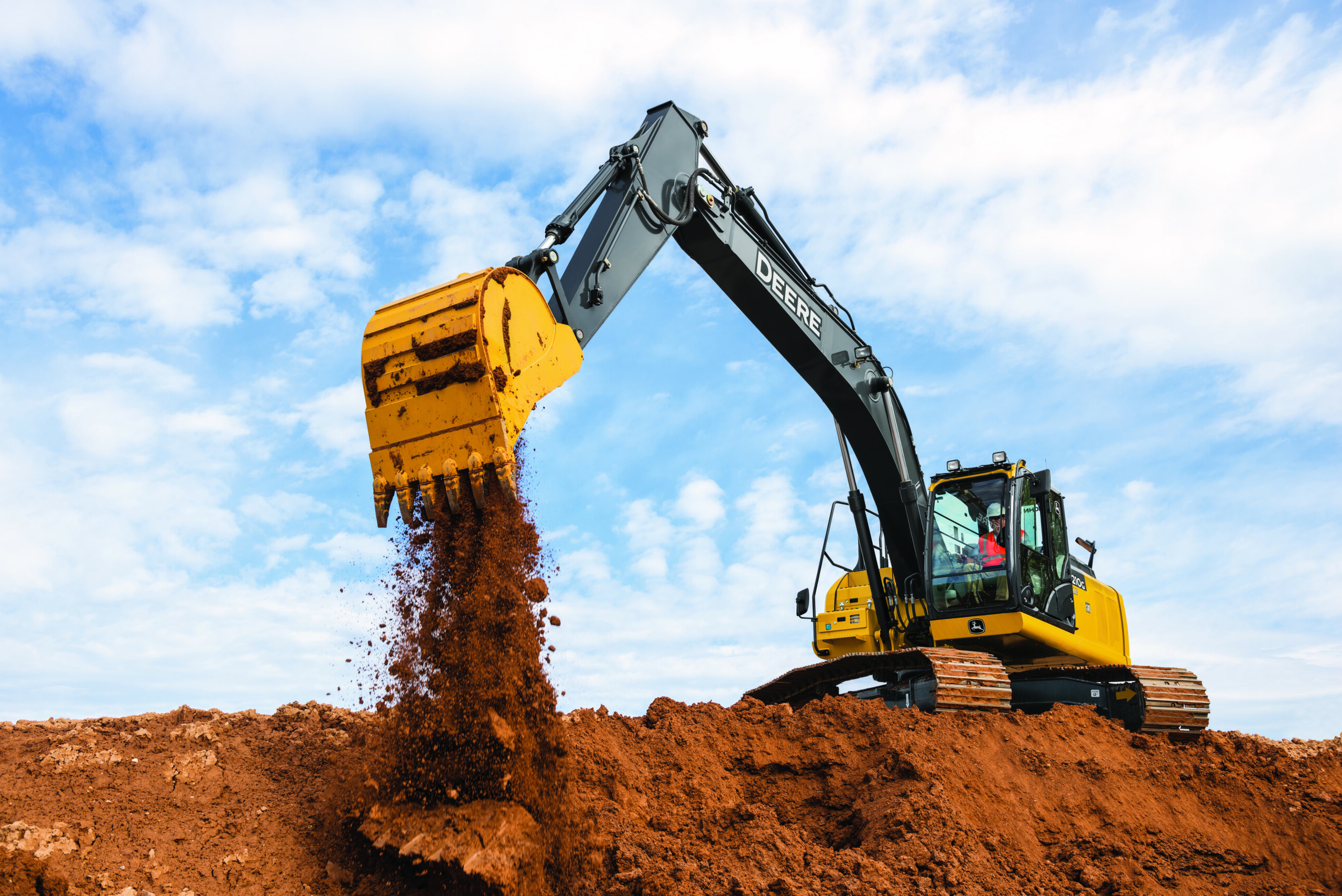 john deere 135p excavator 