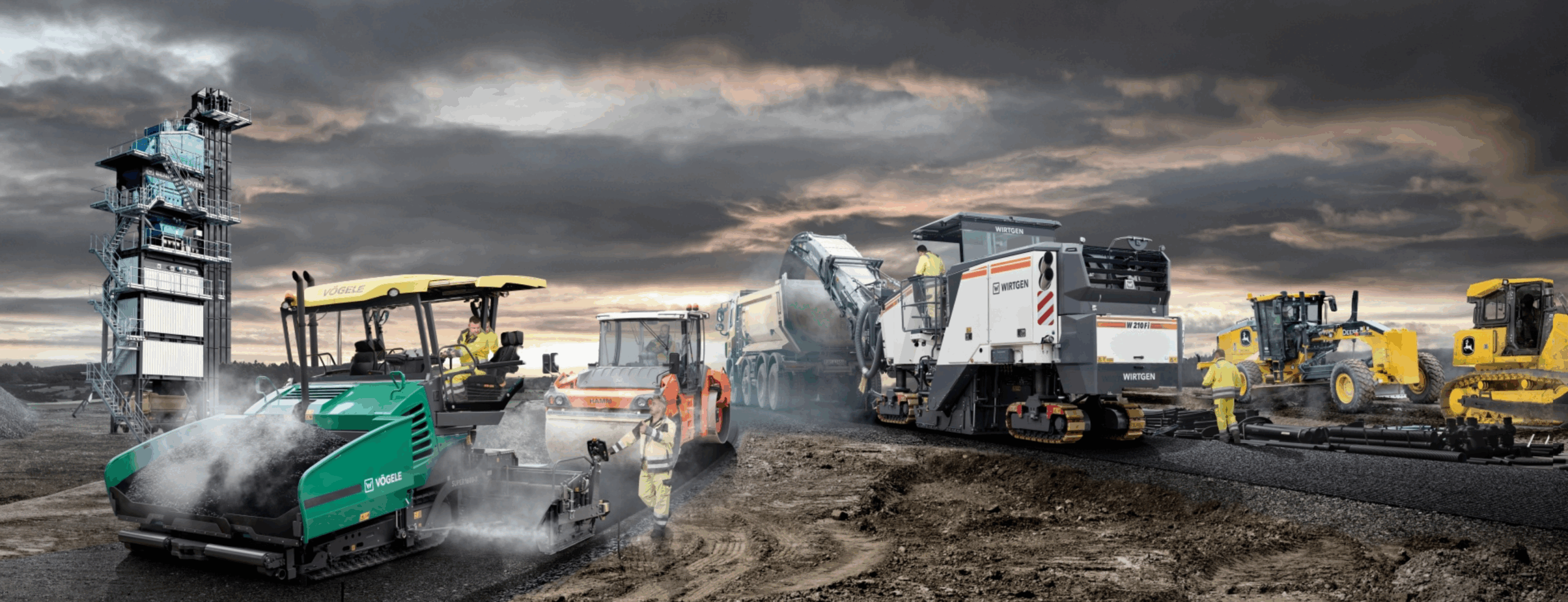 Elevating Road Building with Wirtgen Group Equipment