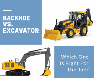 Backhoe vs. Excavator: Which One Is Right for the Job