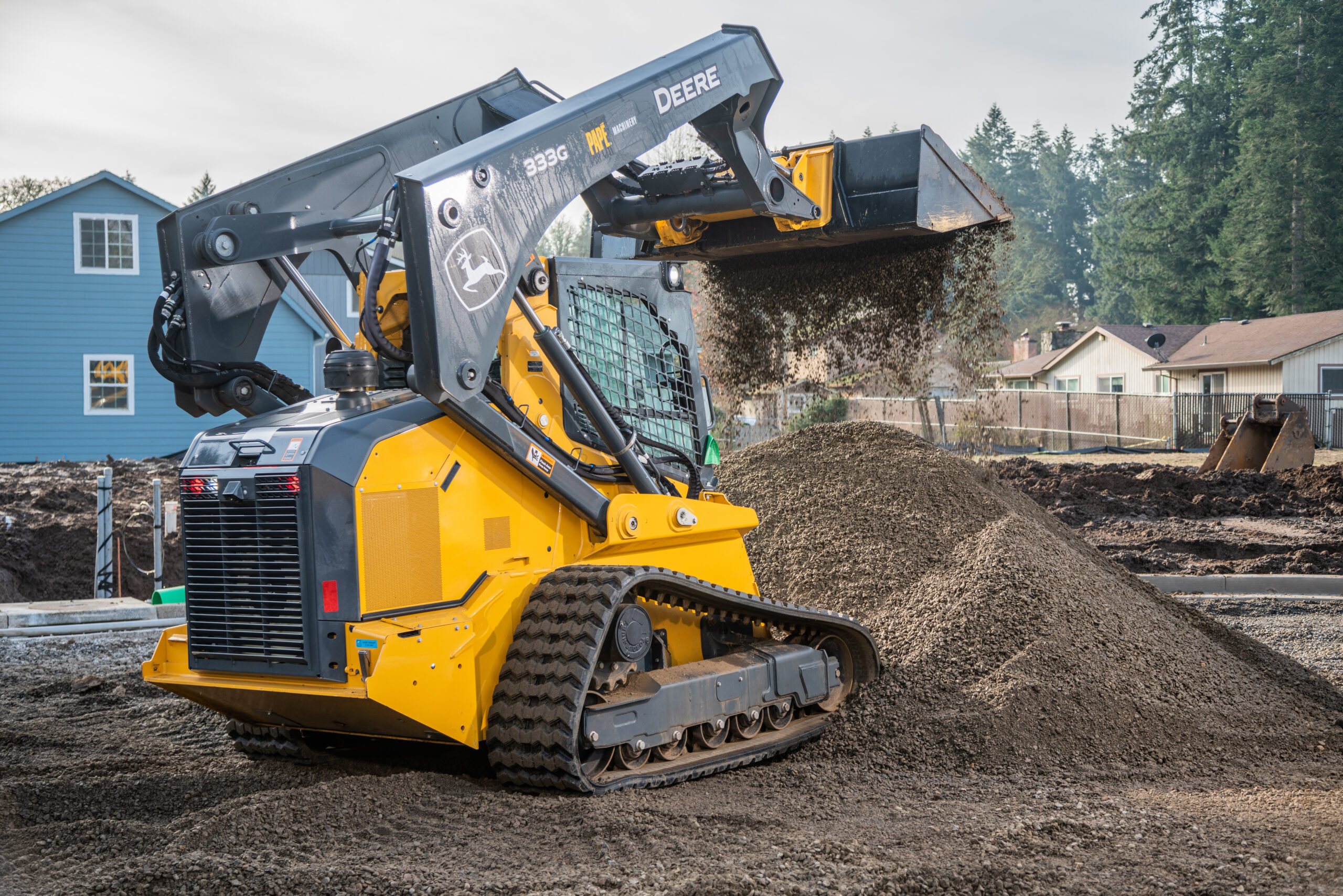 Compact Track Loaders vs. Skid Steers