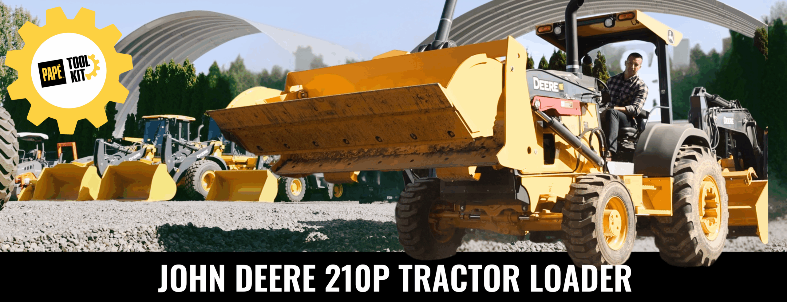 Unveiling the John Deere 210 P-Tier Tractor Loader: Versatility in Action