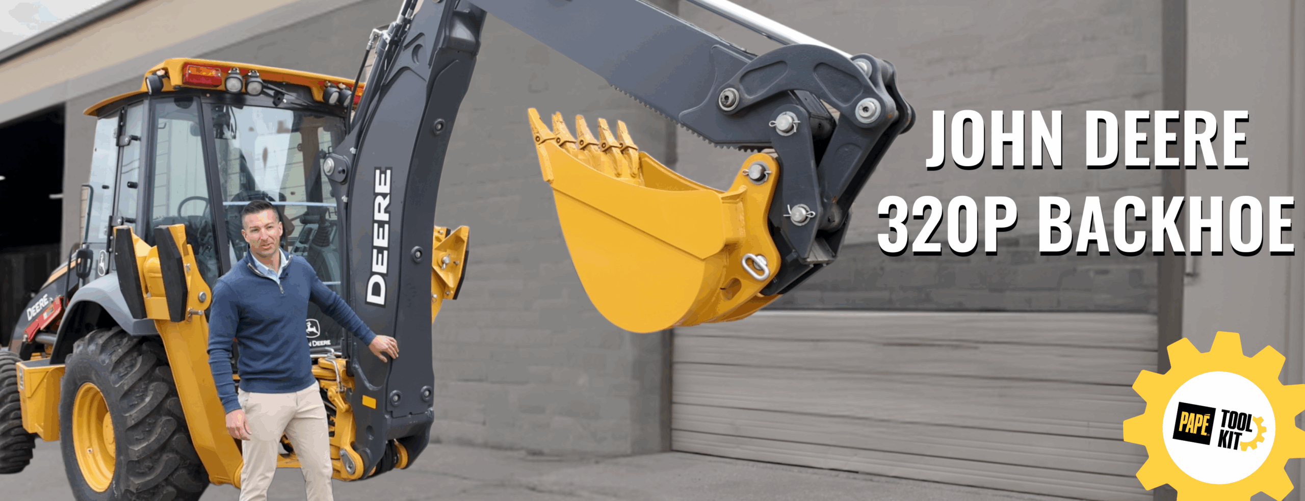 Introducing the John Deere 320P Backhoe: A New Era of Efficiency and Versatility