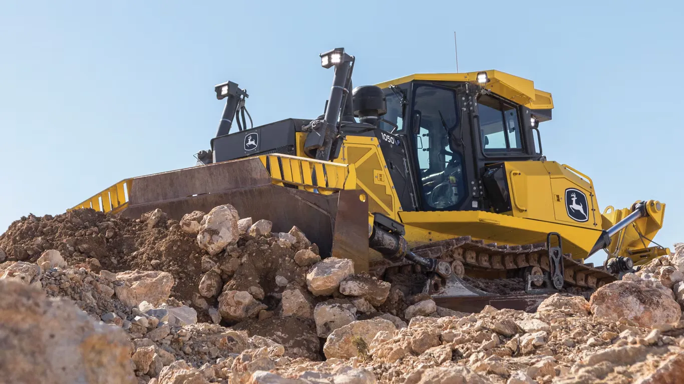New JOHN DEERE 1050 P-Tier Large Dozer at Papé Machinery Construction & Forestry Handling
