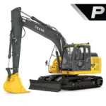 New JOHN DEERE 130 P-Tier Mid-Size Excavator at Papé Machinery Construction & Forestry Handling