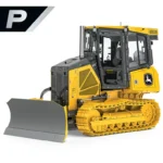 New JOHN DEERE 450 P-Tier Dozer at Papé Machinery Construction & Forestry Handling