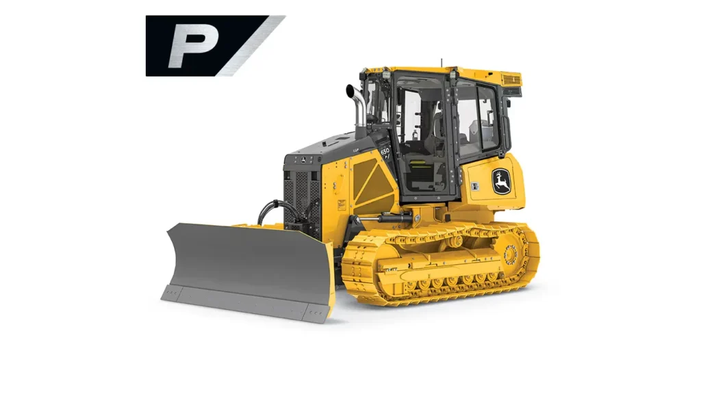 New JOHN DEERE 650 P-Tier Dozer at Papé Machinery Construction & Forestry Handling