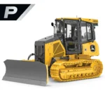 New JOHN DEERE 650 P-Tier Dozer at Papé Machinery Construction & Forestry Handling