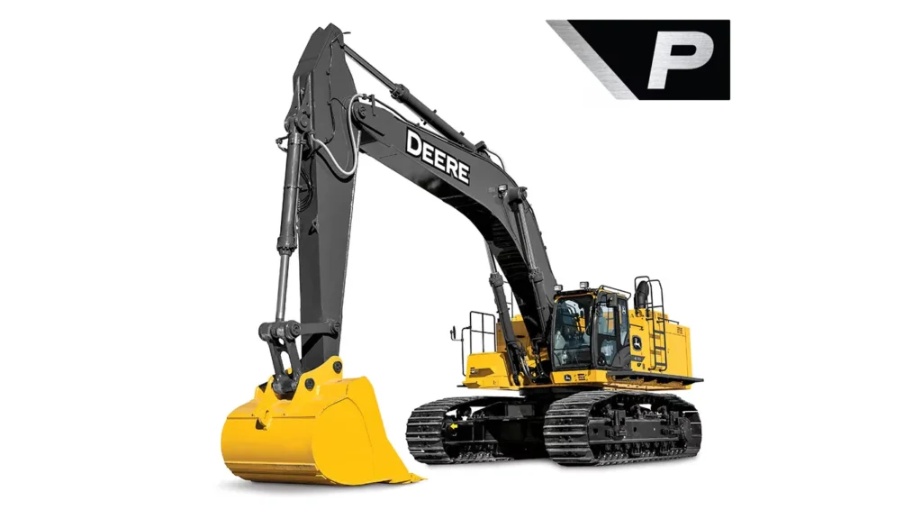 New JOHN DEERE 670 P-Tier Large Excavator at Papé Machinery Construction & Forestry Handling