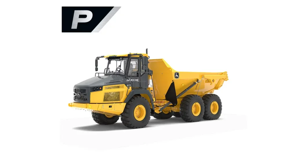 New JOHN DEERE 260 P-Tier Articulated Dump Truck at Papé Machinery Construction & Forestry Handling