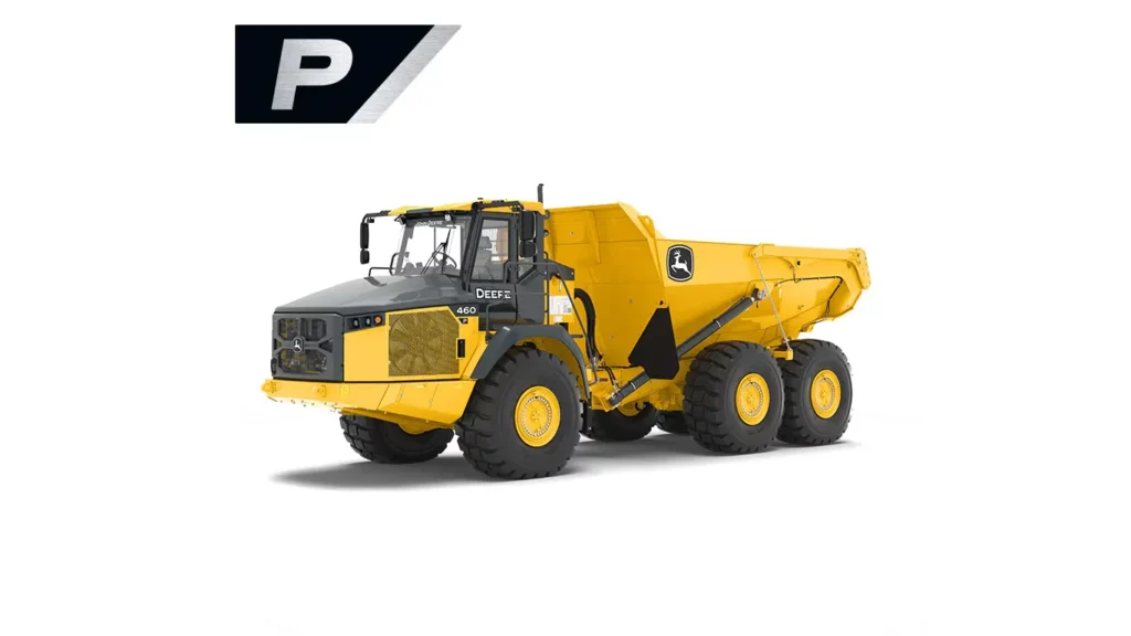 New JOHN DEERE 460 P-Tier Articulated Dump Truck at Papé Machinery Construction & Forestry Handling