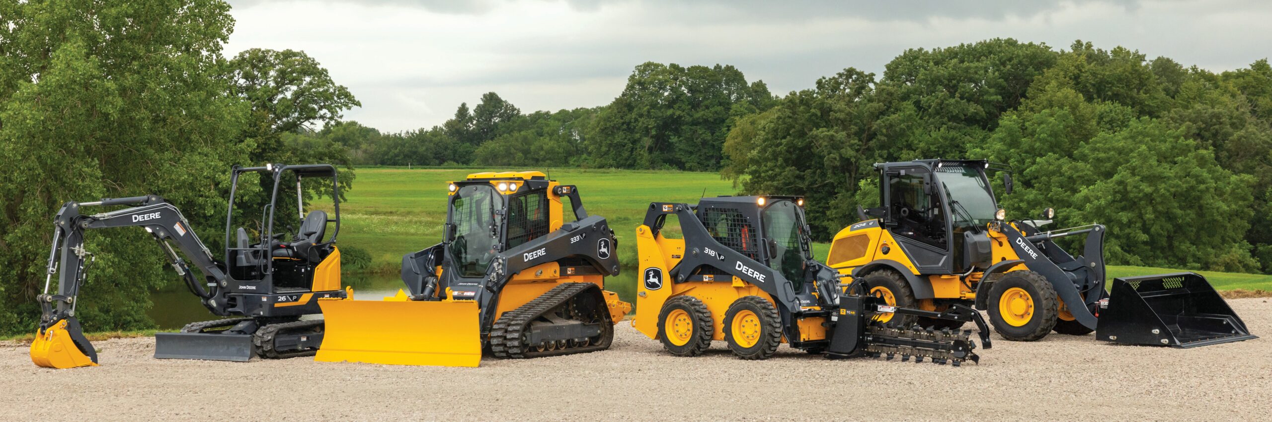 Compact Construction Equipment lined up for best option for your fleet