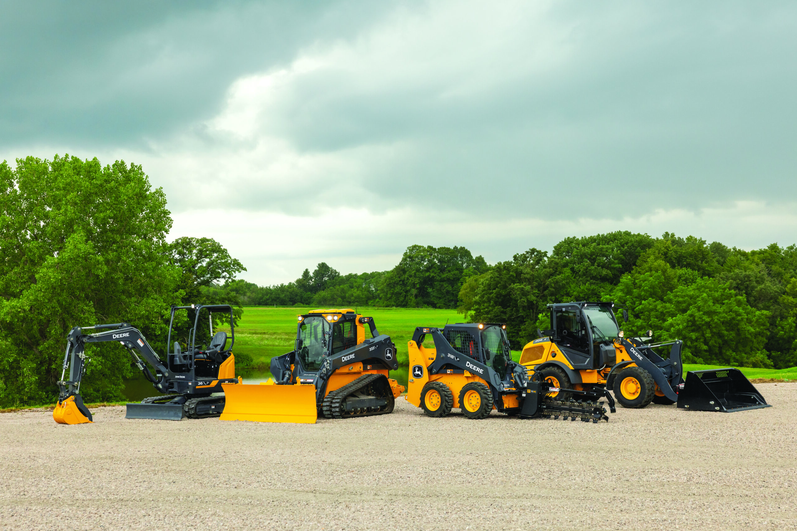 Compact Construction Equipment lined up for best option for your fleet