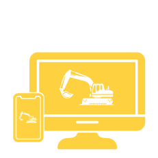 Order Online Excavator icon