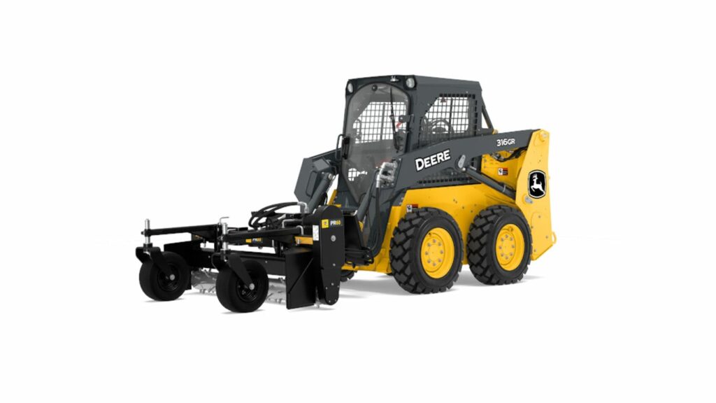 New JOHN DEERE PR60 Power Rakes Compact Equipment Attachments at Papé Machinery Construction & Forestry Handling