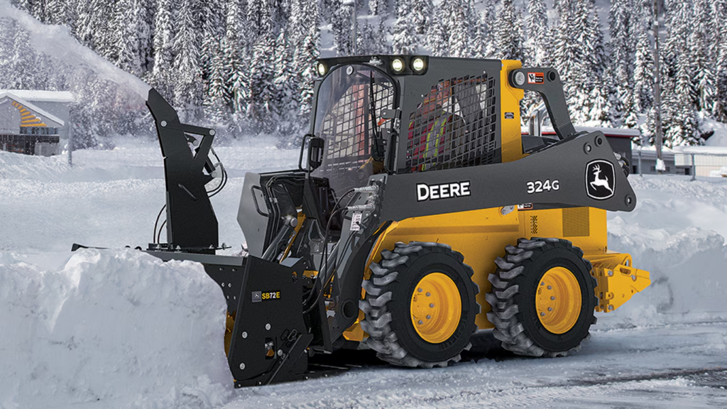 New JOHN DEERE Snow Blowers at Papé Machinery Construction & Forestry Handling