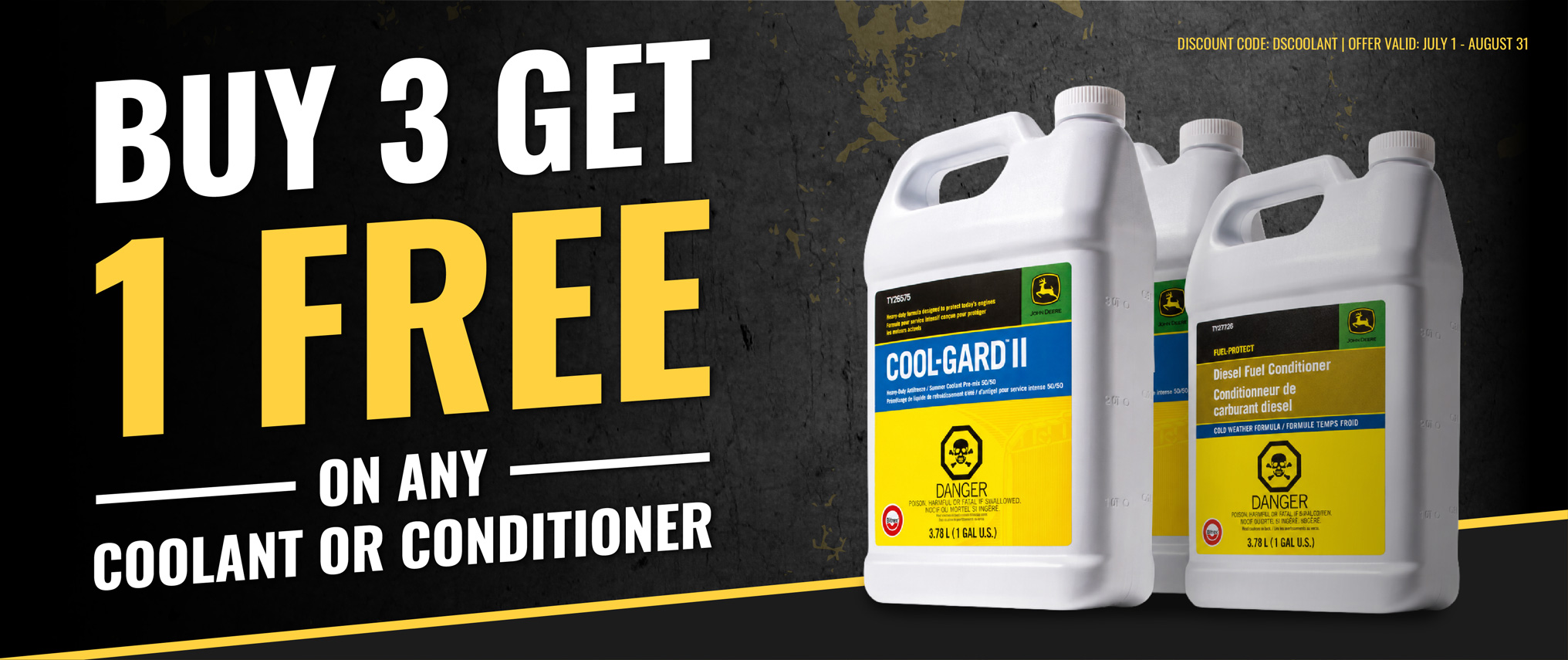 Deere Coolant & Conditioner Discounts