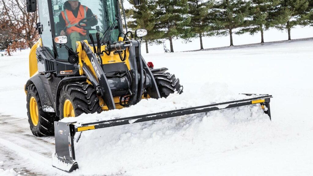 New JOHN DEERE Snow Pushers Compact Equipment Attachments at Papé Machinery Construction & Forestry Handling